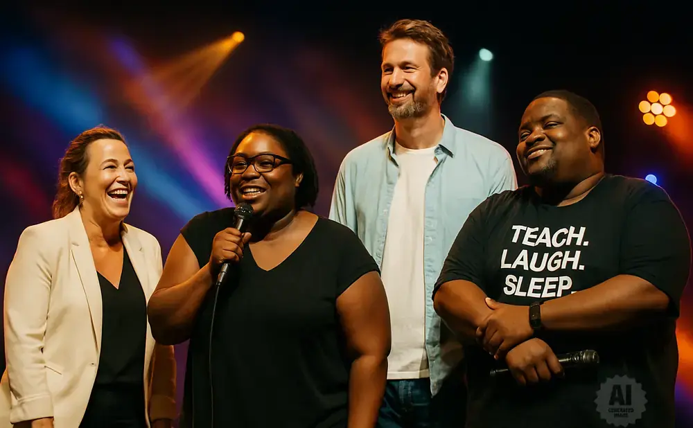 Audience at a Bored Teachers Comedy Tour concert